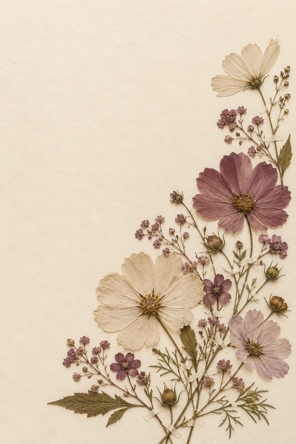 Template undangan Botanical Herbarium