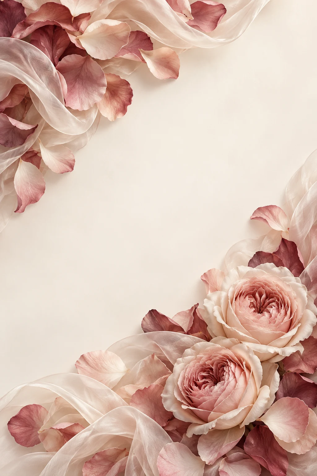 Template undangan Floral Romantis