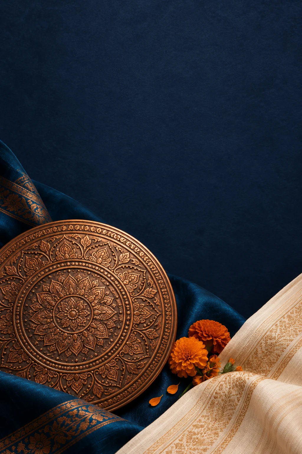 Template undangan Hindu Mandala