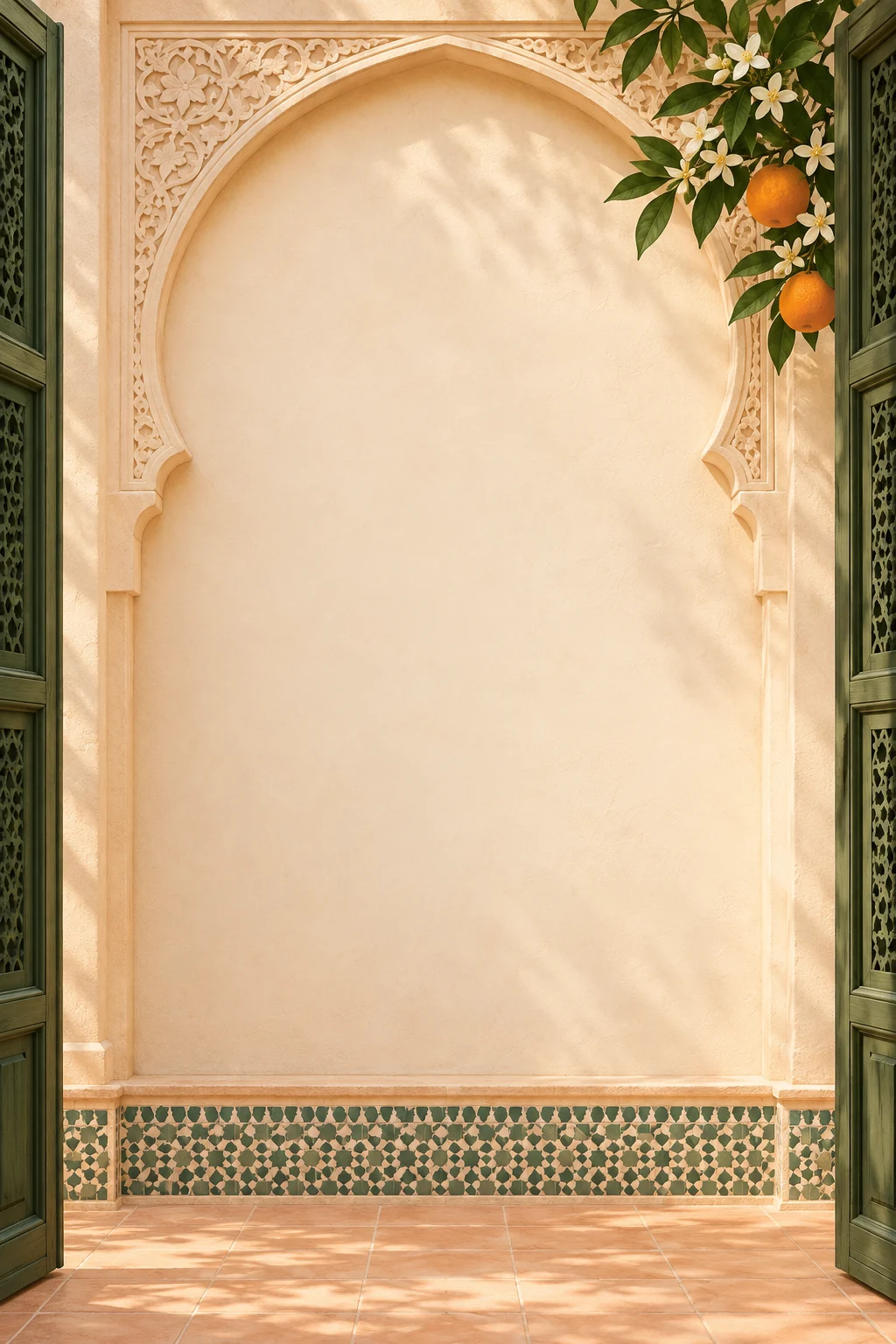 Template undangan Islami Andalusia