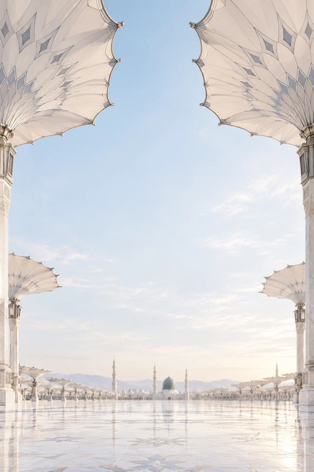 Template undangan Islami Madinah