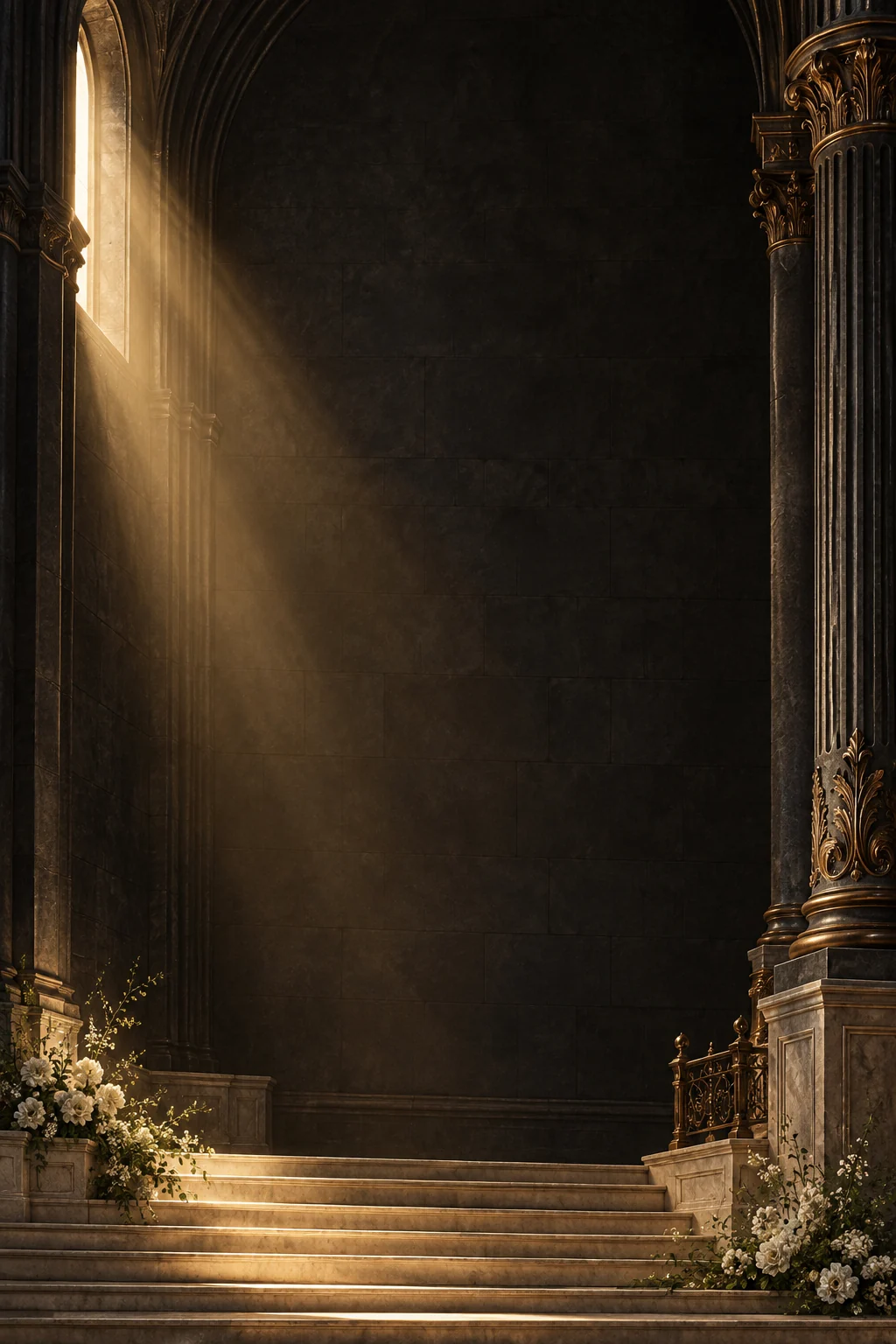 Template undangan Katolik Basilika