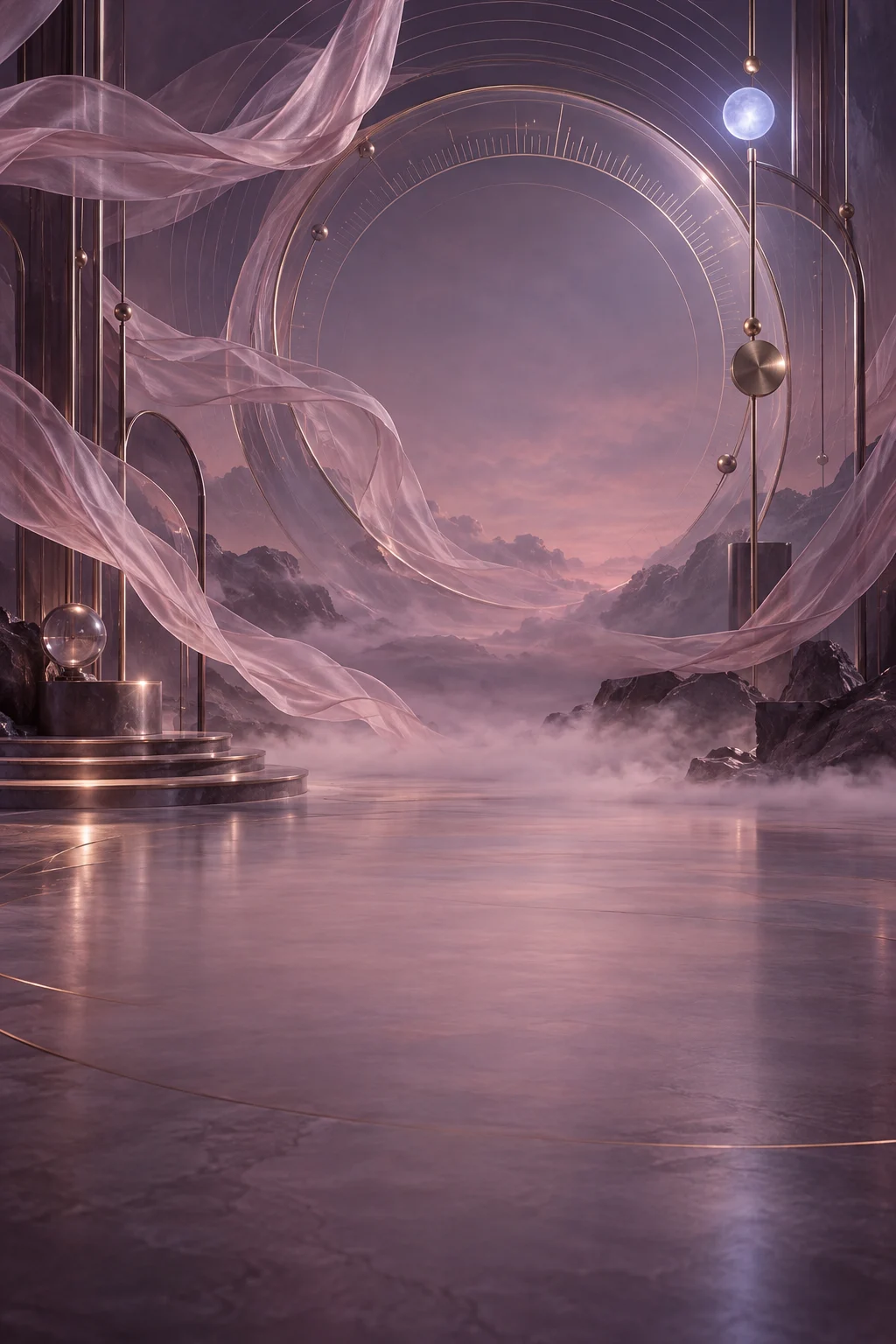 Template undangan Mauve Dream