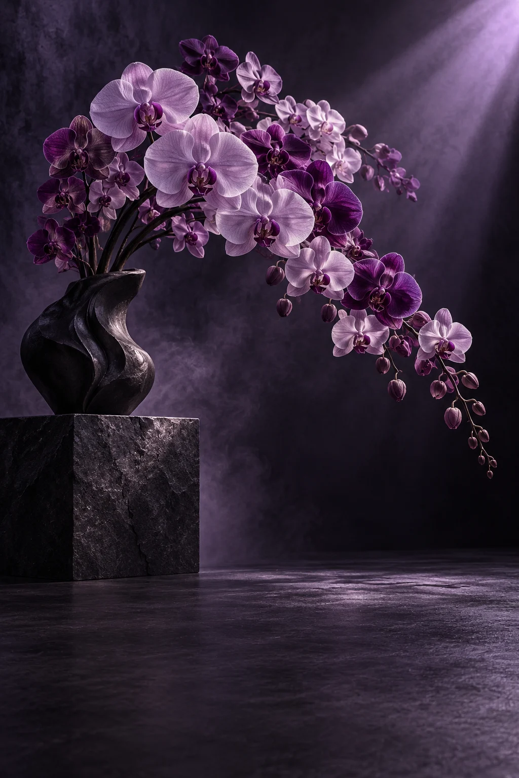Template undangan Orchid Luxe