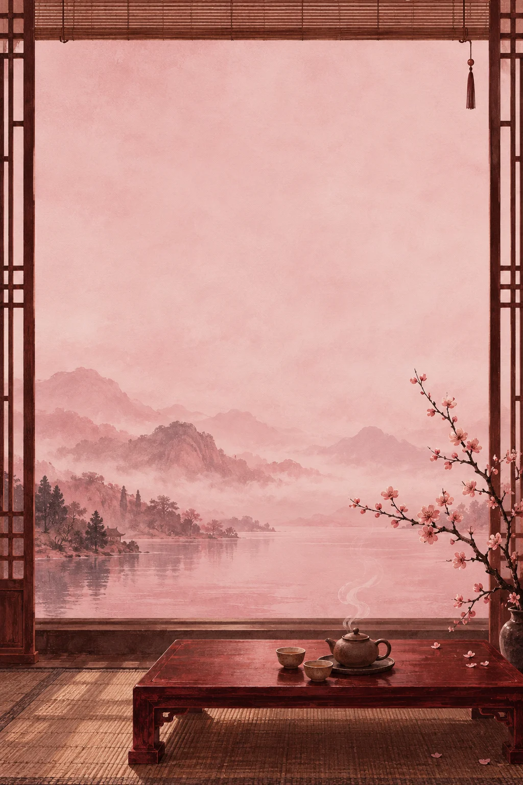 Template undangan Tea Ceremony