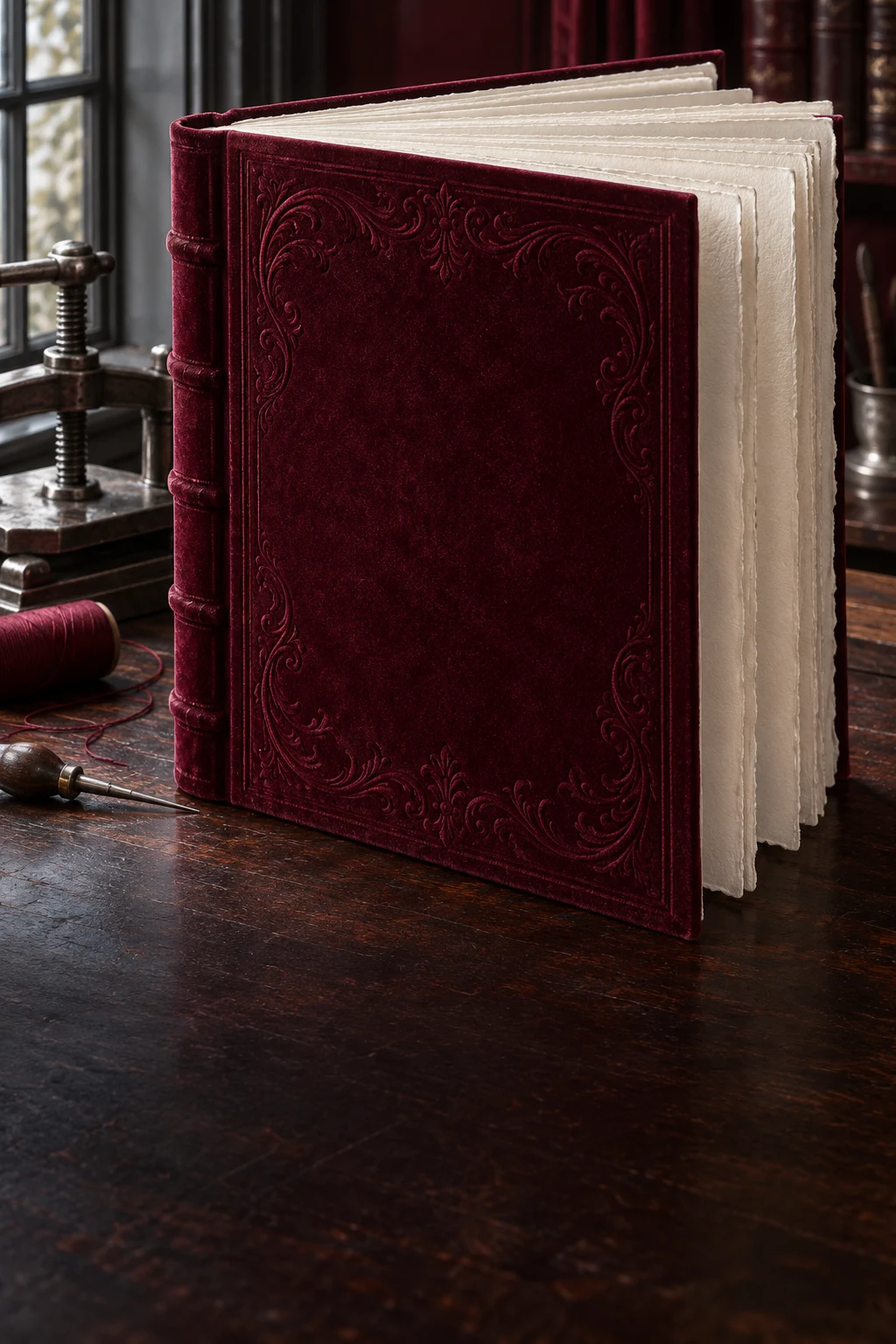 Template undangan Wine Velvet